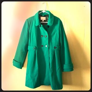 Old Navy Emerald Green Peacoat
